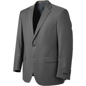 Braveman Mens Classic Fit Suit Jacket Charcoal Gray Blazer 50L PR02 NWT